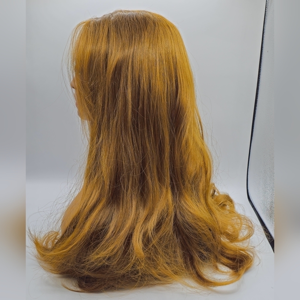 Uniwigs Olivia Olive Brown Wavy Synthetic Lace Front Wig - Picture 4 of 9